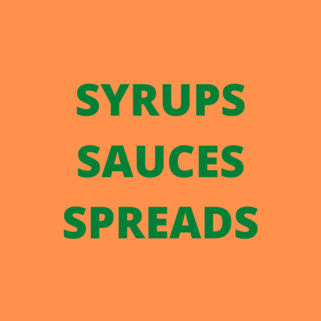 Syrups Sauces Spreads
