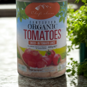Chef's Choice Certified Organic Diced Tomatoes - 400g