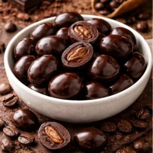 Dark Chocolate Coffee Beans