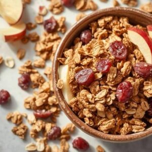 Premium Apple & Cranberry Granola